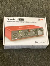 Focusrite scarlett 2i2 d'occasion  Expédié en Belgium