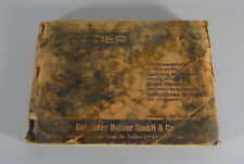 Betriebsanleitung holder allra gebraucht kaufen  Jever