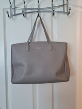 Furla taupe grey for sale  BIRMINGHAM