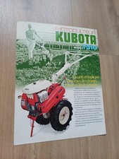 Prospectus tracteur motoculteu d'occasion  Lys-lez-Lannoy