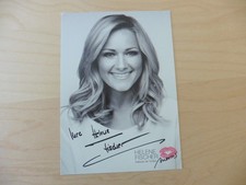 Helene fischer autogrammkarte gebraucht kaufen  Chemnitz