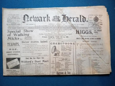 Newark advertiser newark for sale  SOUTHWELL