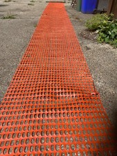 Orange plastic barrier for sale  BURY ST. EDMUNDS