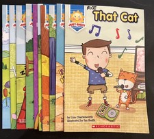 SCHOLASTIC JUST RIGHT LEVELED READERS BOOKS LOT/10 #4 comprar usado  Enviando para Brazil