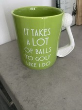 Golf novelty mug for sale  ALNWICK