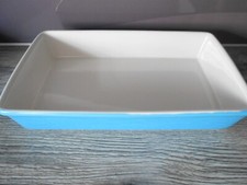 Auflaufform blau weiß gebraucht kaufen  Burg-Umland