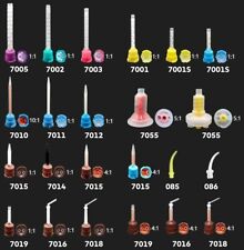 50 peças material de impressão dental silicone borracha coroa misturador bico pontas de mistura comprar usado  Enviando para Brazil