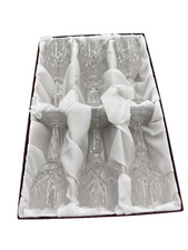 Antique glass service d'occasion  Expédié en Belgium