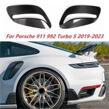 Tampa de para-lama de ventilação de ar lateral traseira de carro carbono seco para Porsche 911 992 Turbo S 19-23 comprar usado  Enviando para Brazil