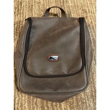 Bolsa de higiene pessoal BOYT organizador de viagem pendurado kit duplo marrom comprar usado  Enviando para Brazil