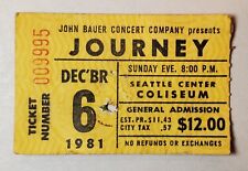 1981 journey concert for sale  San Diego
