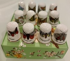 Thimbles butterfly vintage for sale  DISS