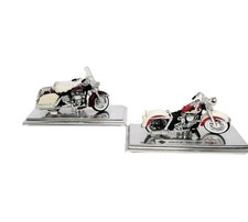 Usado, Duas motocicletas Maisto Harley-Davidson modelo de exibição 1958 Duo- Glide 1968 Electr comprar usado  Enviando para Brazil
