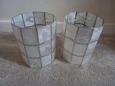 Capiz shell lampshades for sale  HAYWARDS HEATH