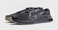 Tênis de halterofilismo Nike Metcon 9 preto/dourado masculino tamanho EUA 10.5 academia novo em folha✅ comprar usado  Enviando para Brazil