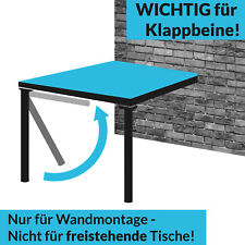 Edelstahl tischbeine klappbar gebraucht kaufen  Schwäbisch Hall