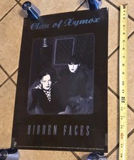 Usado, Pôster promocional Clan Of XYMOX Band Album Hidden Faces CD/gravação/cassete loja vintage comprar usado  Enviando para Brazil