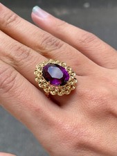 Bague pompadour jaune d'occasion  Paris XII