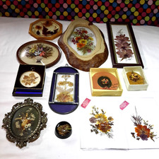 12 x Pendurações de Fotos Vintage com Moldura Internacional de Flores Secas Secas comprar usado  Enviando para Brazil