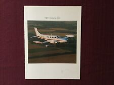 Cessna 340 brochure for sale  Mesa