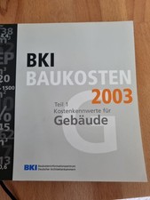 Bki baukosten 2003 gebraucht kaufen  Ennepetal