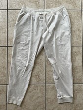 Usado, Calça de Moletom Lululemon Masculina City Sweat Jogger 2XL Opala Branca Calças de Trilha Ativas comprar usado  Enviando para Brazil