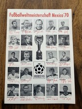 1970 fussball autogramme gebraucht kaufen 1970 fussball autogramme gebraucht kaufen  Neu-Isenburg