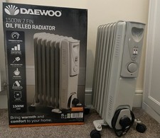 Daewoo oil filled for sale  LONDON
