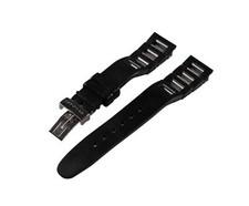 GENUÍNO Bvlgari RT45 pulseira de relógio de borracha aço inoxidável 19 mm pulseira Bulgari fabricante de equipamento original comprar usado  Enviando para Brazil
