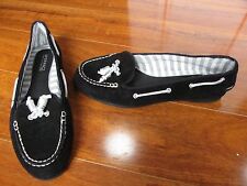 NOVO SPERRY TOP-SIDER Westwood Boat Deck Mocassins Sapatos Femininos 6M Camurça Preta $90, usado comprar usado  Enviando para Brazil
