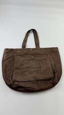 Bolsa tote feminina GAP tamanho único mistura de linho bolsa de ombro de lona bolso grande comprar usado  Enviando para Brazil