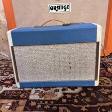 Vintage 1950s Azul Creme Britânico Pequeno Amplificador de Válvula Combo com Alto-falante Celestion comprar usado  Enviando para Brazil