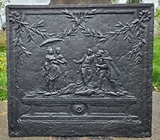 Plaque cheminée xviiie d'occasion  Baisieux