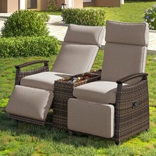 Patio recliner loveseat for sale  Ontario
