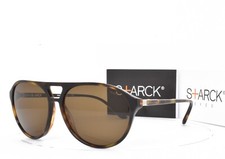 GAFAS DE SOL STARCK Eyes Marco Marrón Tortuga Aviador Lente Marrón 5013 18 3N 57mm segunda mano  Embacar hacia Mexico