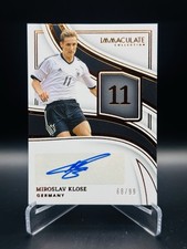 2023-24 Panini Niepokalana - MIROSLAV KLOSE /99 - Numbers Signatures Auto #IN-MK na sprzedaż  Wysyłka do Poland