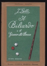 Manuale hoepli biliardo usato  Cinisello Balsamo