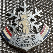 Médaille ski jardin d'occasion  Senlis