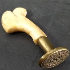 Antique brass bone for sale  HALIFAX