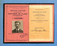 Paris driving license d'occasion  Expédié en Belgium