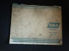 Bsa spares book for sale  BRISTOL