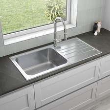 Bowl kitchen sink for sale  EVESHAM