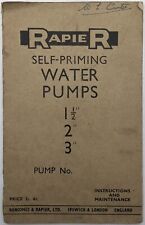 Rapier self priming for sale  BOURNEMOUTH