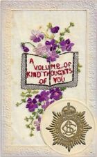 Ww1 embroidered silk for sale  DEAL