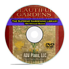 The Supreme Gardening Library, 160 Books, Learn How to Build a Garden, DVD E34 comprar usado  Enviando para Brazil