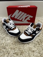Używany, Nike Air Max 1 Denim Leopard FJ4452-432 Medium Niebieskie Białe Multi Męskie Rozmiar 11 na sprzedaż  Wysyłka do Poland