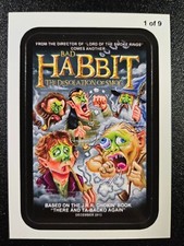 Cartão Hobbit Desolation of Smaug Gandalf Bilbo Gollum Spoof 2013 pacotes malucos comprar usado  Enviando para Brazil