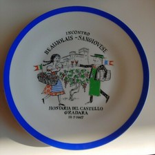 Piatto ricordo incontro usato  Sesto San Giovanni