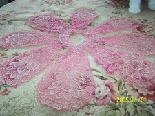 Ancien tulle rose d'occasion  Varennes-Vauzelles