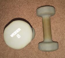 Neoprene 8lb dumbbell for sale  Hicksville